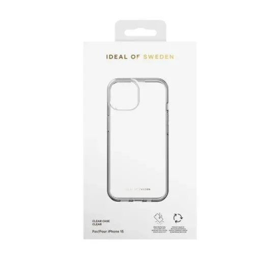 Ideal of Sweden Case for iPhone 15 Clear Case - Clear